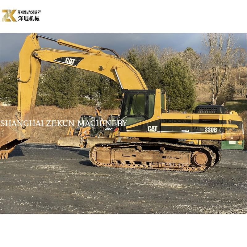 Excavadora usada CAT 330BL de fabricação japonesa com 4001-6000 horas de trabalho e competitiva