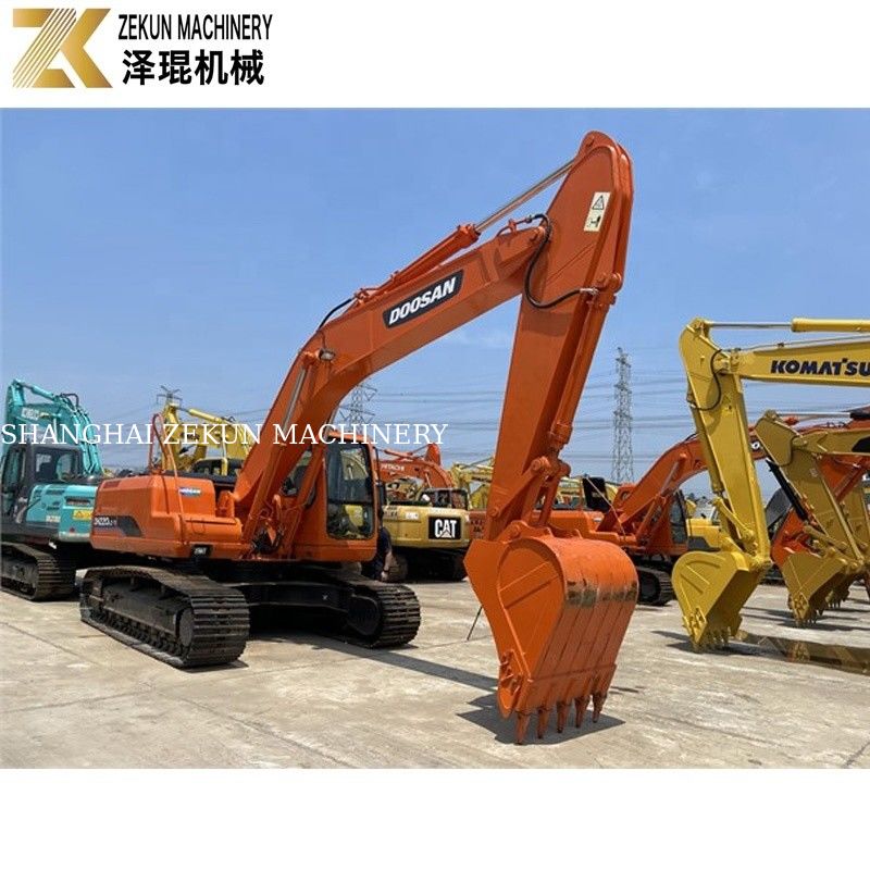 Excavadora de terra usada de 22 toneladas Doosan 220 Excavadora DH220LC-7 Motor 21400 K