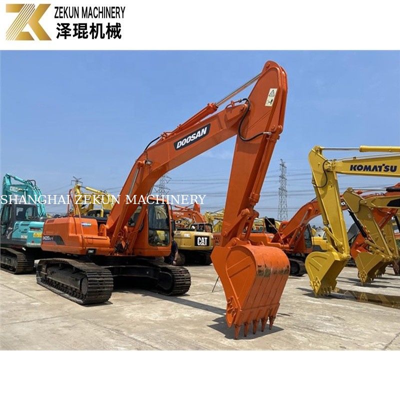 Excavadora de terra usada de 22 toneladas Doosan 220 Excavadora DH220LC-7 Motor 21400 K
