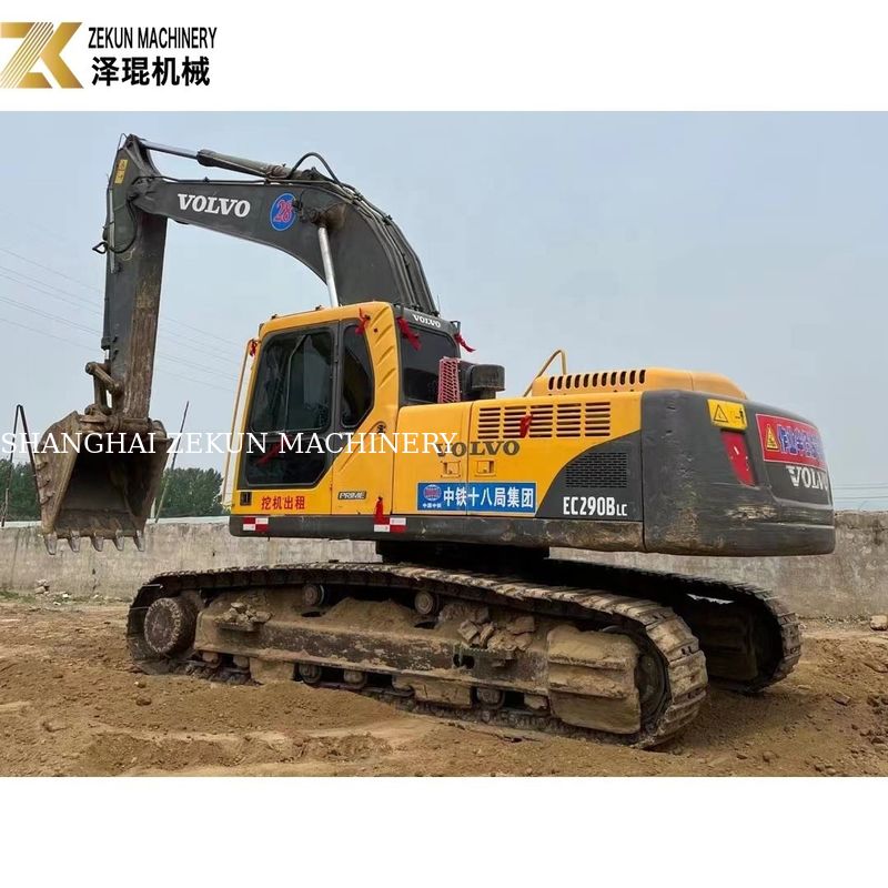 2015 Volvo 290 Excavadora usada de 29 toneladas EC290 para projetos de escavação em grande escala