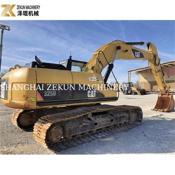 25Ton Caterpillar 325 Excavadora de rastreamento usada 140KW Cadeia de rastreamento de tipo móvel