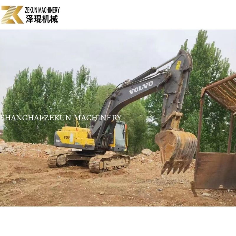 Excavadora Volvo EC360 de 36 toneladas Excavadoras usadas EC360BLC de segunda mão para usinas de energia