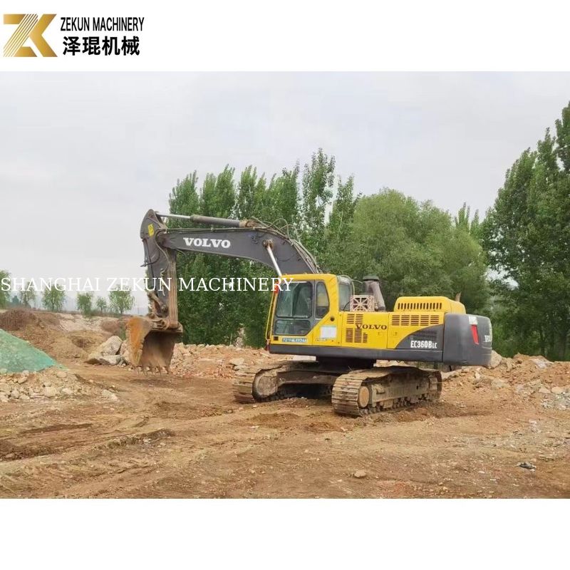 Excavadora Volvo EC360 de 36 toneladas Excavadoras usadas EC360BLC de segunda mão para usinas de energia