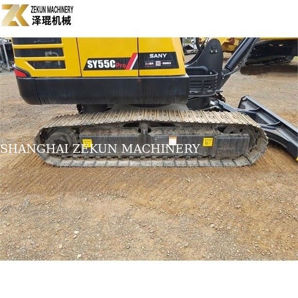 Mini Excavator SY55C Original Usado Com Acessórios SY55C A Preço Acessível