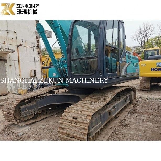 Desenho Original Utilizado Kobelco SK 200 200-8 Excavadora de segunda mão azul