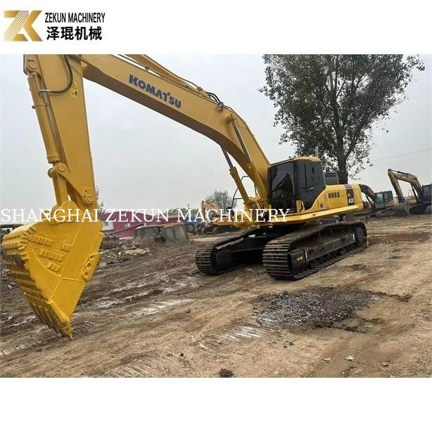 1.9m3 Excavadora hidráulica de balde usado Komatsu PC400-7 para operação suave