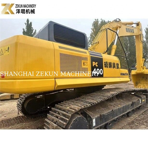 1.9m3 Excavadora hidráulica de balde usado Komatsu PC400-7 para operação suave