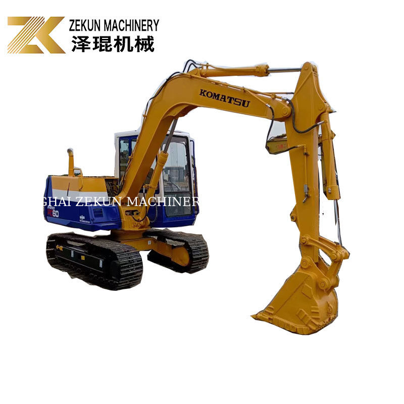 Japão Komatsu PC60-6 escavadeira com baixo peso operacional de 6 toneladas e em boas condições