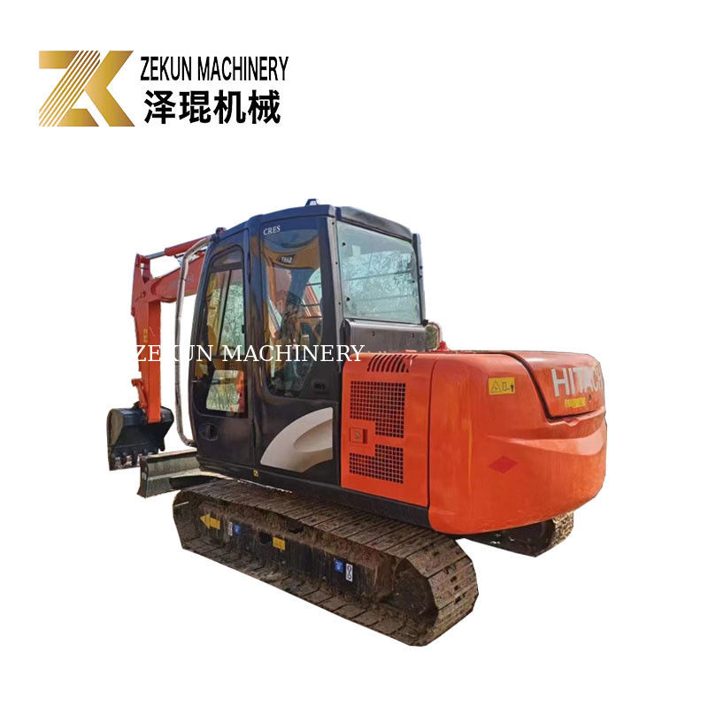 HITACHI ZX 60 6 toneladas Mini Excavadora Hidráulica de segunda mão com 0,22 m3 Capacidade de Balde