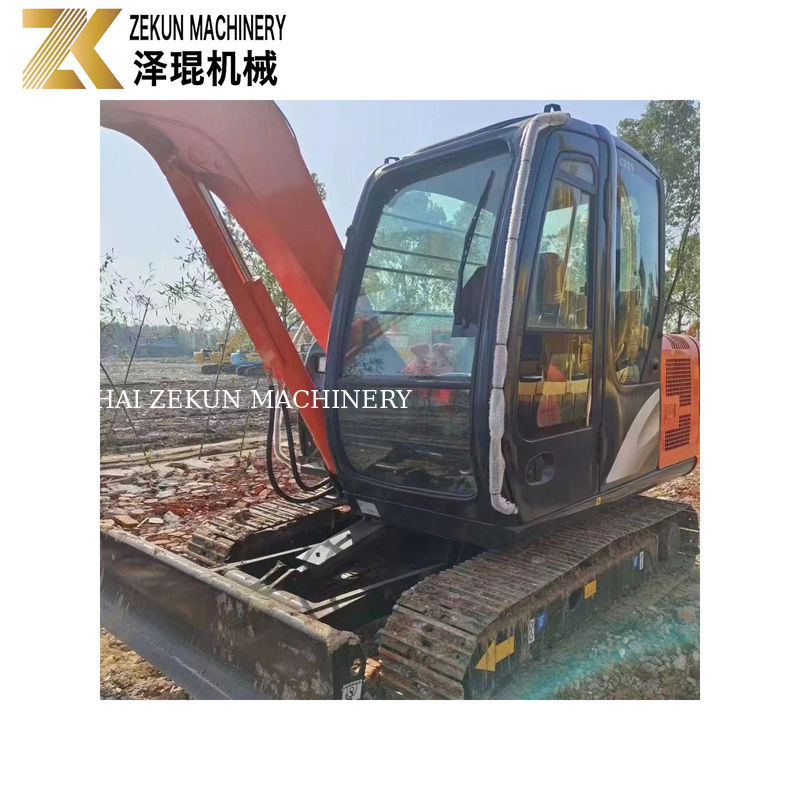 HITACHI ZX 60 6 toneladas Mini Excavadora Hidráulica de segunda mão com 0,22 m3 Capacidade de Balde