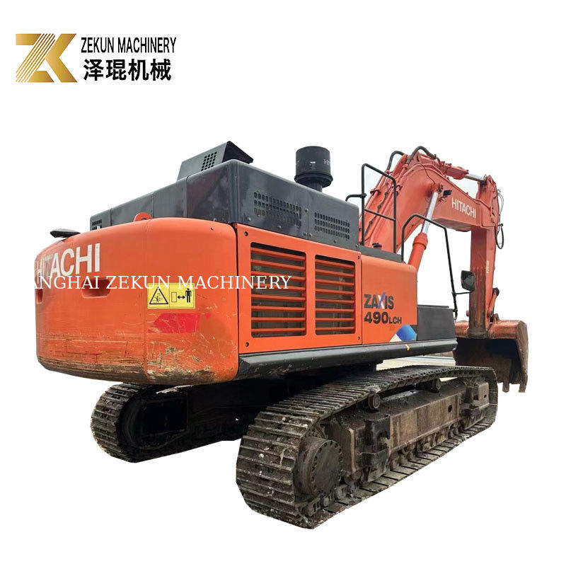 Original 49T Hitachi ZX 490 LCA-5A Excavadora usada com outro sistema hidráulico