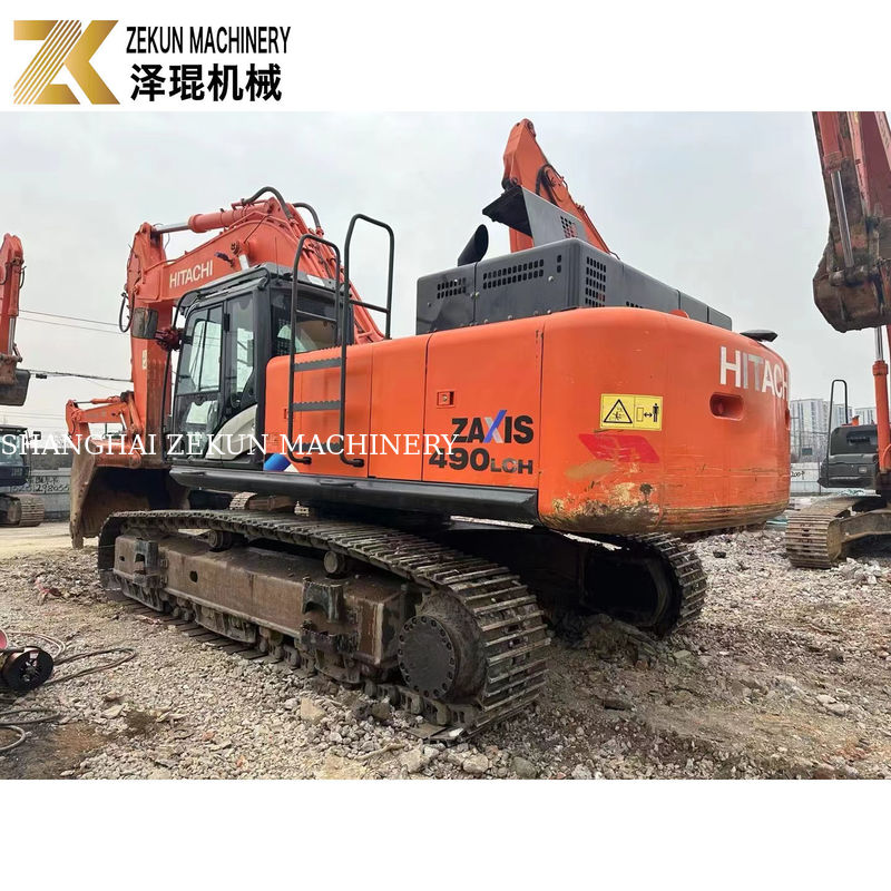 Original 49T Hitachi ZX 490 LCA-5A Excavadora usada com outro sistema hidráulico