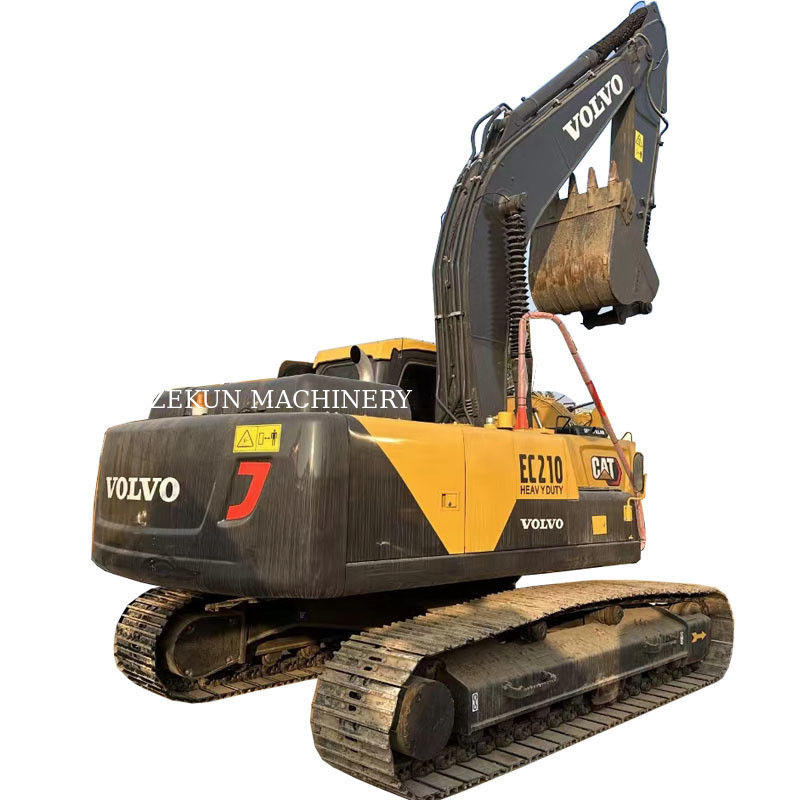 21T Excavadora Volvo EC210 Usada Com Cabine Volvo Em Boa Condição No Ano 2022