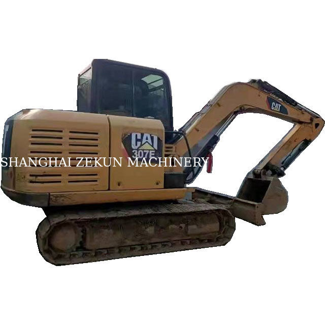 Excavadora usada do tipo Zelenoid Cat307 feita no Japão com motor turbo Cat C2.6 DI