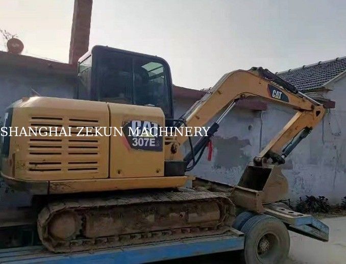 Excavadora usada do tipo Zelenoid Cat307 feita no Japão com motor turbo Cat C2.6 DI