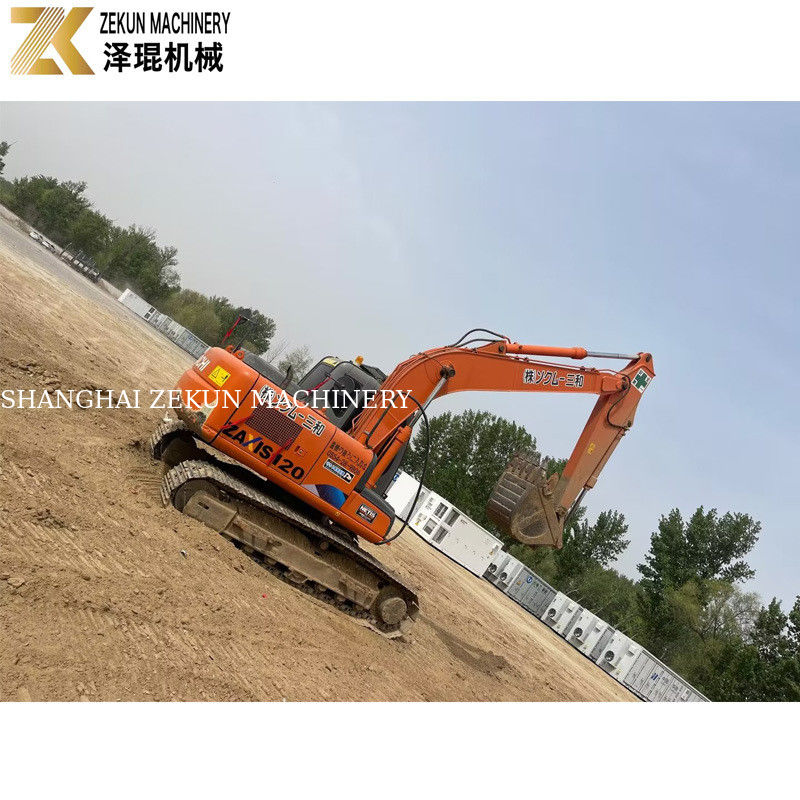66Kw 2013 Excavadoras de segunda mão Japão Radiador Hitachi EX-1-2 DS 120 2.5