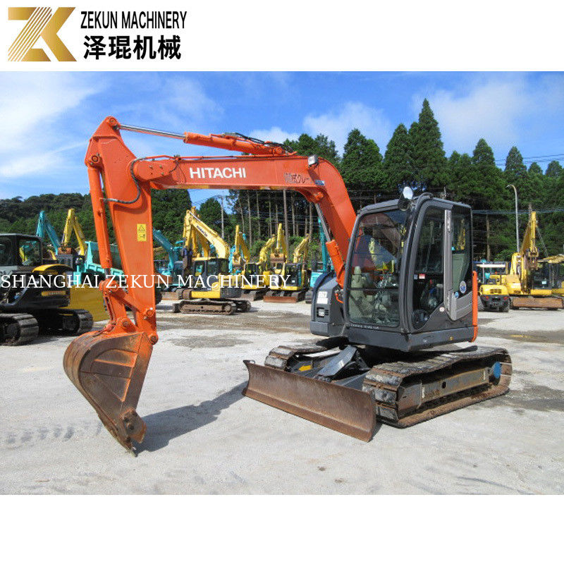 Excavadora japonesa usada Hitachi Mini ZX 60 65 70 75 com 2001-4000 horas de trabalho