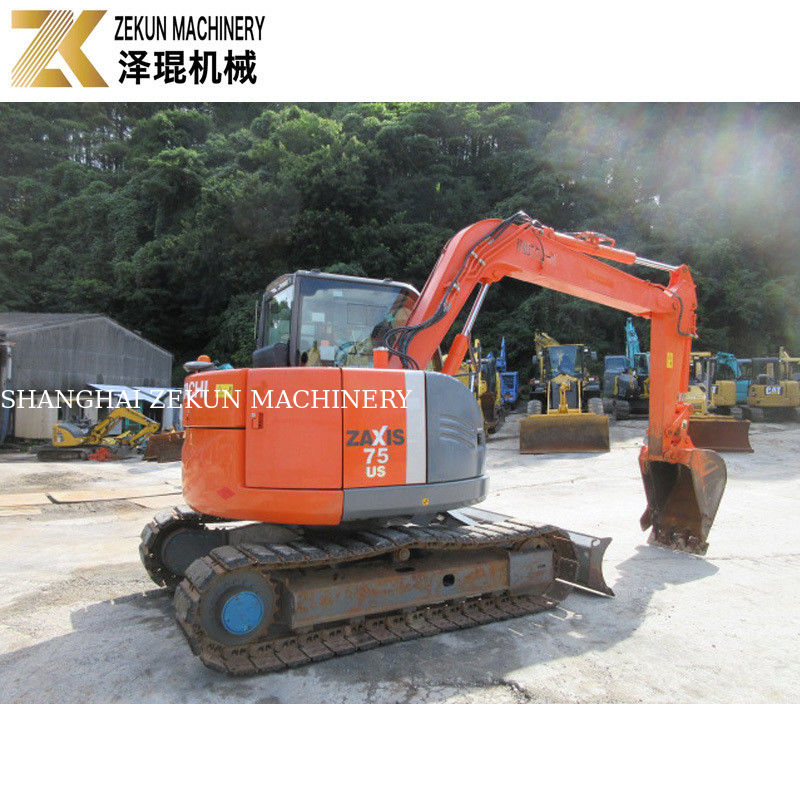 Excavadora japonesa usada Hitachi Mini ZX 60 65 70 75 com 2001-4000 horas de trabalho