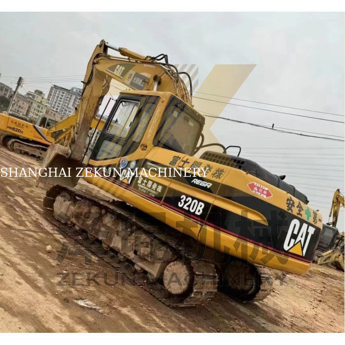 Cat 320 Excavadora crawler usada Peças originais e cadeia de trilhos Ano 2015