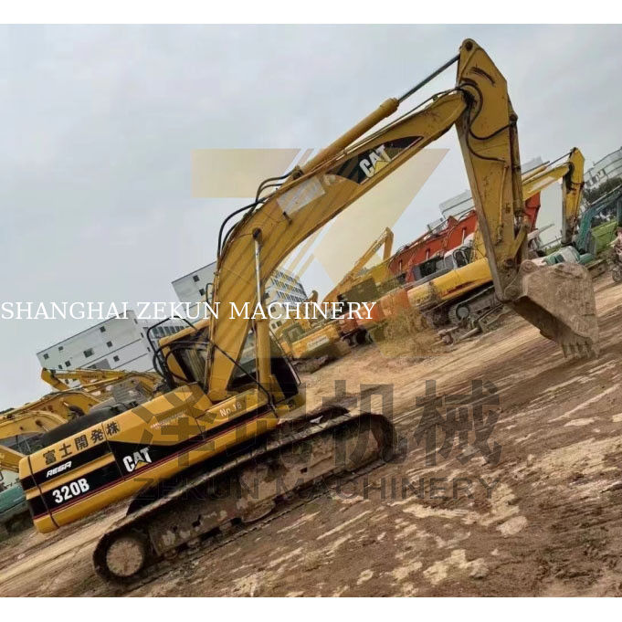 Cat 320 Excavadora crawler usada Peças originais e cadeia de trilhos Ano 2015