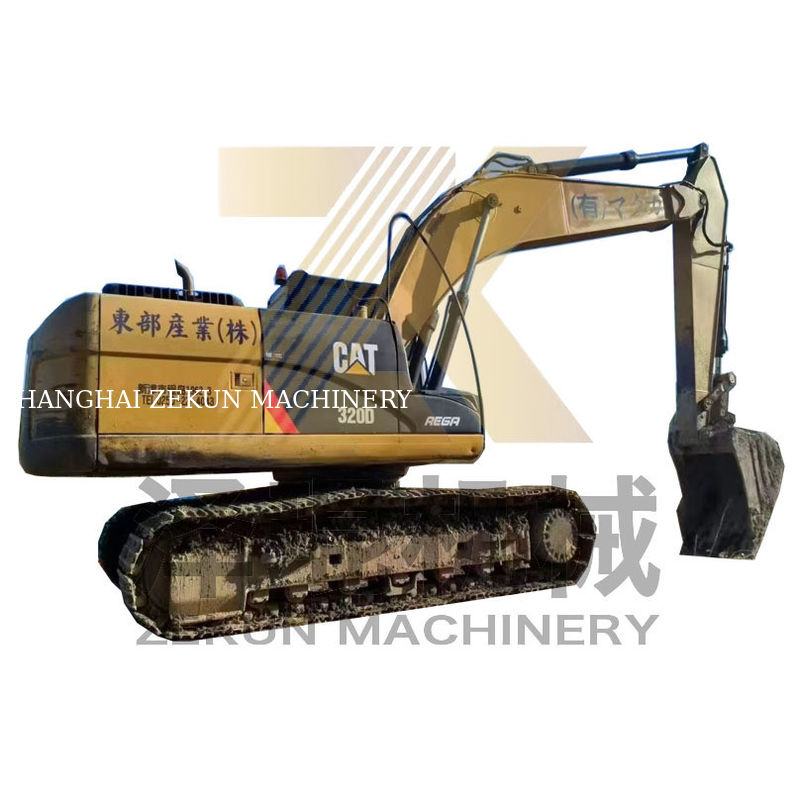 Boa 20 toneladas usadas CAT 320D 320DL Excavadora flutuante 1,35m3 Balde