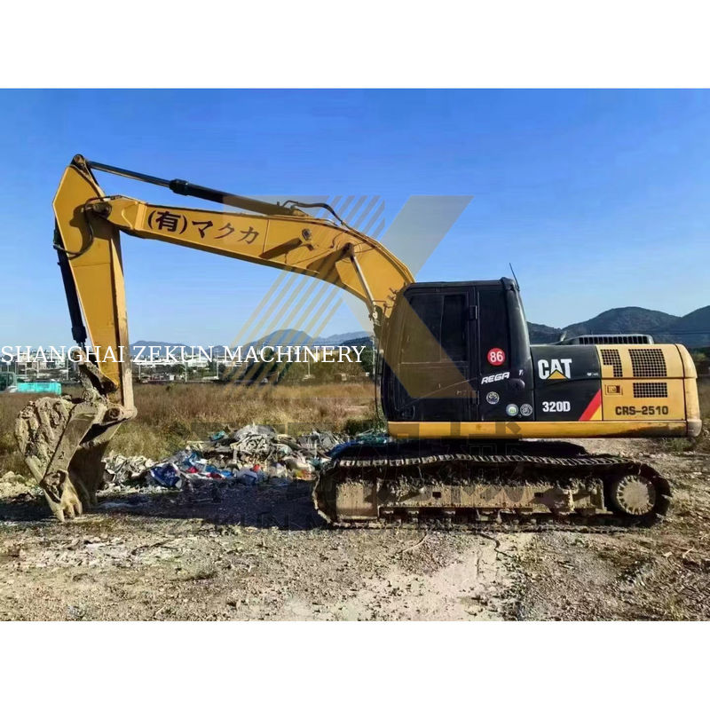 Boa 20 toneladas usadas CAT 320D 320DL Excavadora flutuante 1,35m3 Balde
