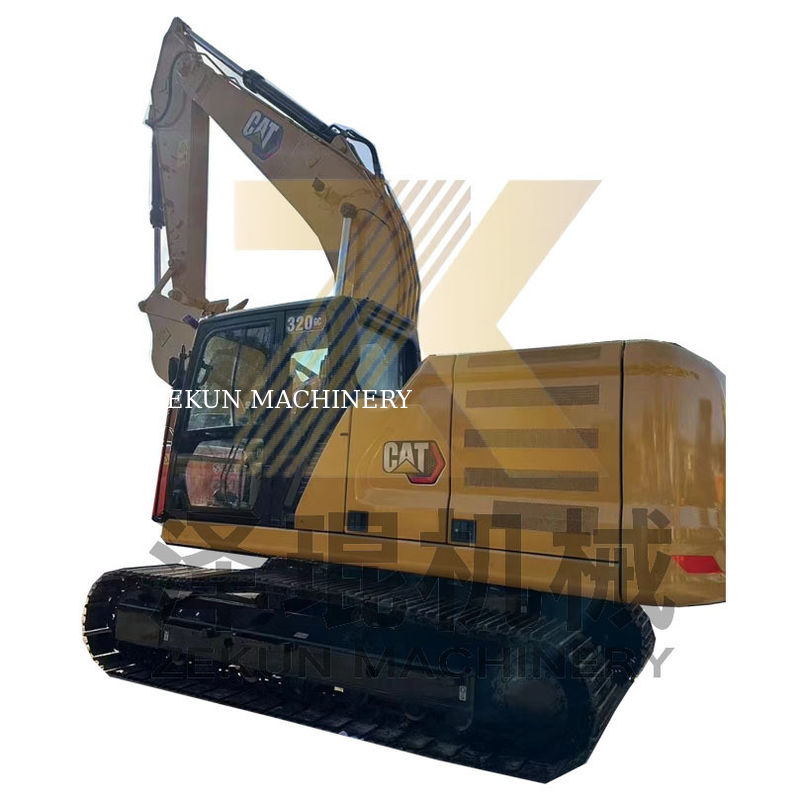 Melhor Excavadora Cat 320GC 2023 com capacidade de balde de 1,19 m3 e outra válvula hidráulica