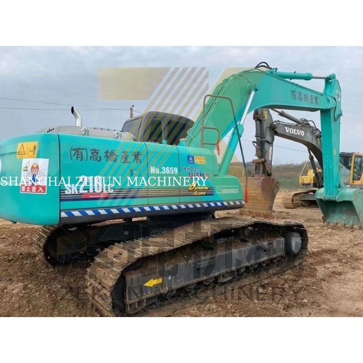 2007 Ano Usado SK210 SK210LC SK210-8 SK210-6 Excavadora com motor japonês