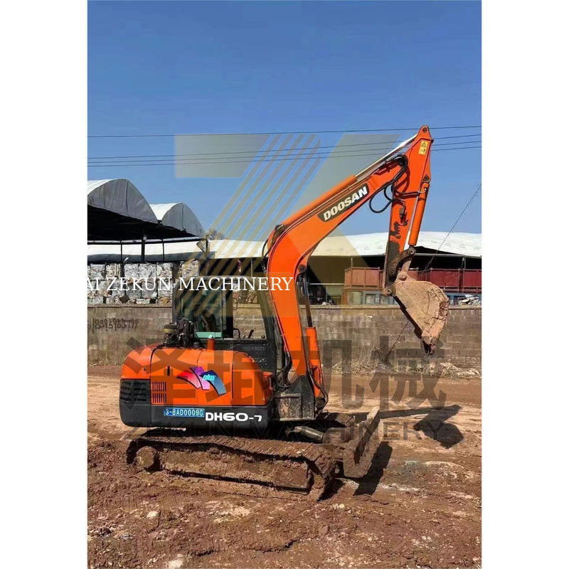 5500 KG Doosan60-7 DH55/DH60-7/80-7 DH60/DH60-7 Excavadora com 0-2000 horas de trabalho