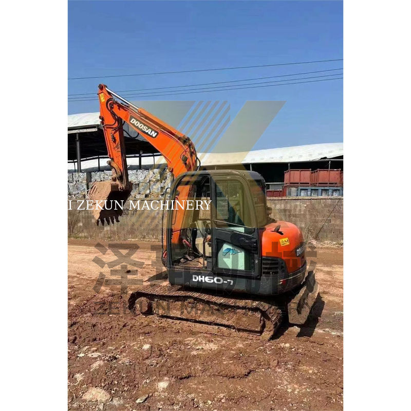 5500 KG Doosan60-7 DH55/DH60-7/80-7 DH60/DH60-7 Excavadora com 0-2000 horas de trabalho