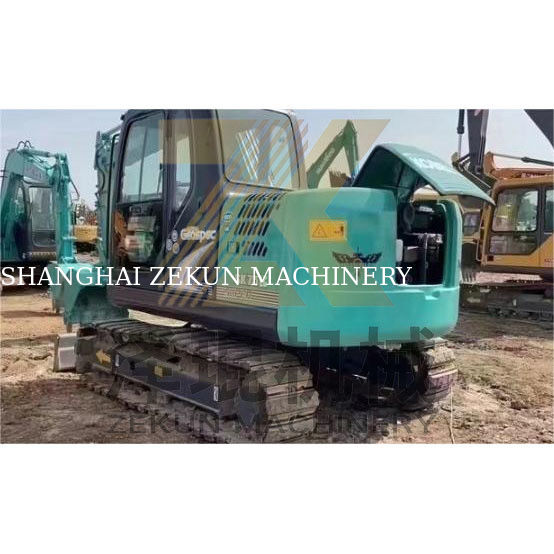 Kobelco SK75 Kobelco Excavator Digger usado com capacidade de 0.38 balde e acessível