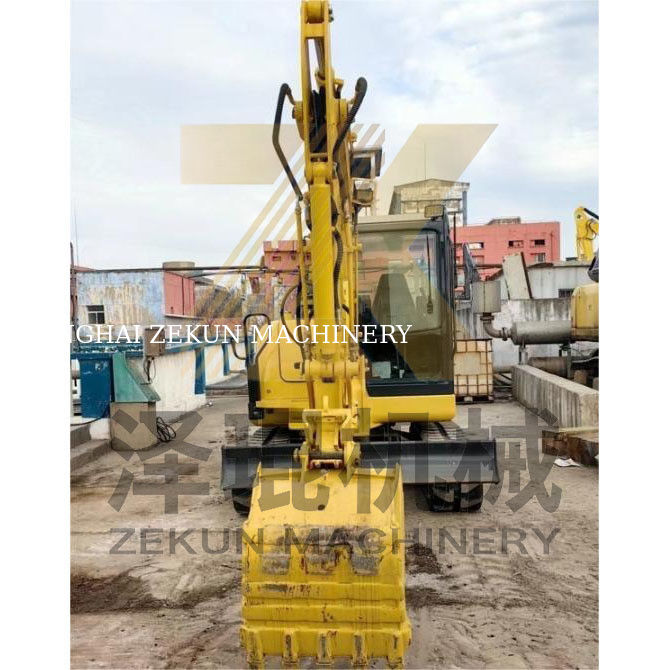 Excavadora Komatsu PC56 de segunda mão com capacidade de balde de 0,2 m3 e 0-2000 horas de trabalho