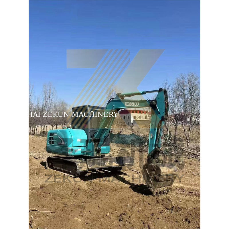 Mini escavadeira de 6 toneladas usada Kobelco SK60-3/5/8/10 com motor Yanmar em boas condições