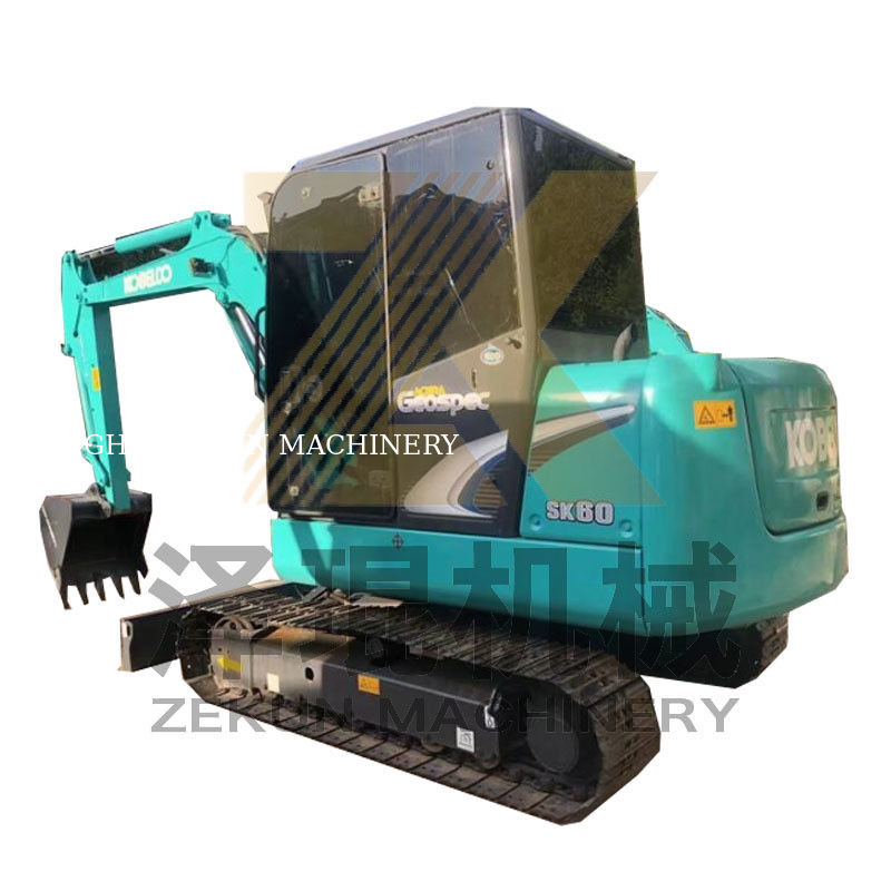 Excavadora mini Kobelco SK60-3 SK60-8 SK60-10 usada com outro cilindro hidráulico