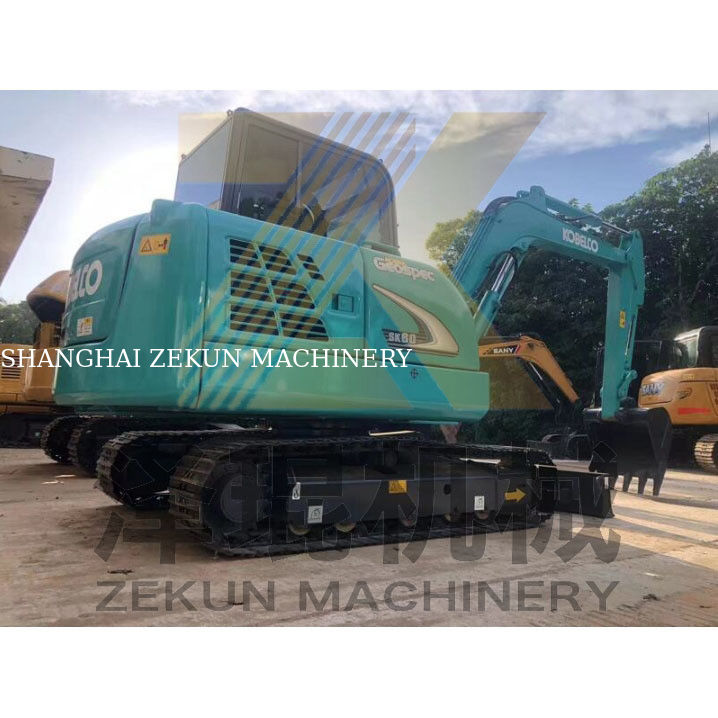Excavadora mini Kobelco SK60-3 SK60-8 SK60-10 usada com outro cilindro hidráulico