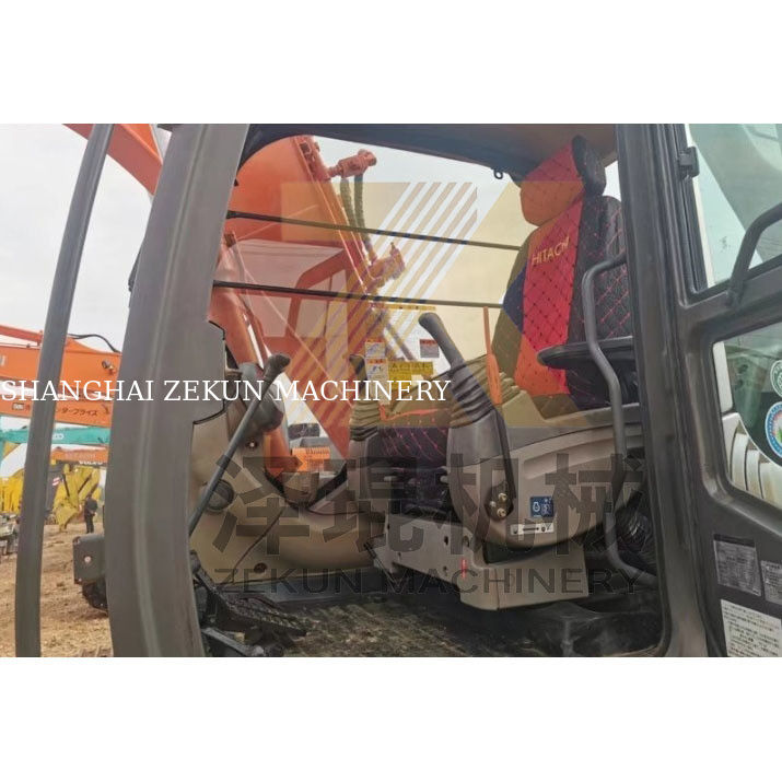 Excavadora usada Hitachi ZX120-3 Crawler com bomba hidráulica original e 93 KW