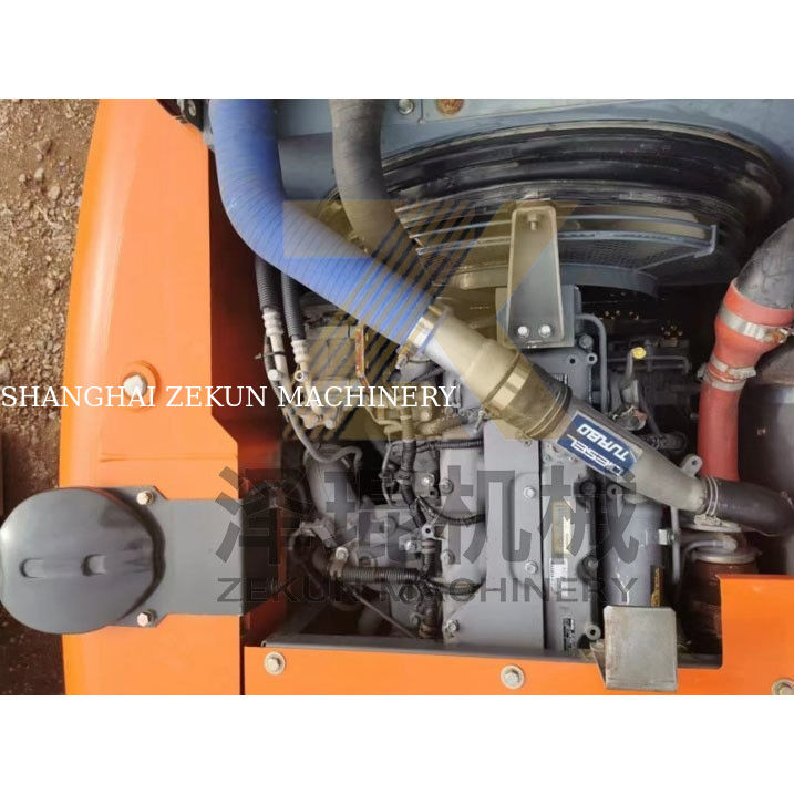 Excavadora usada Hitachi ZX120-3 Crawler com bomba hidráulica original e 93 KW