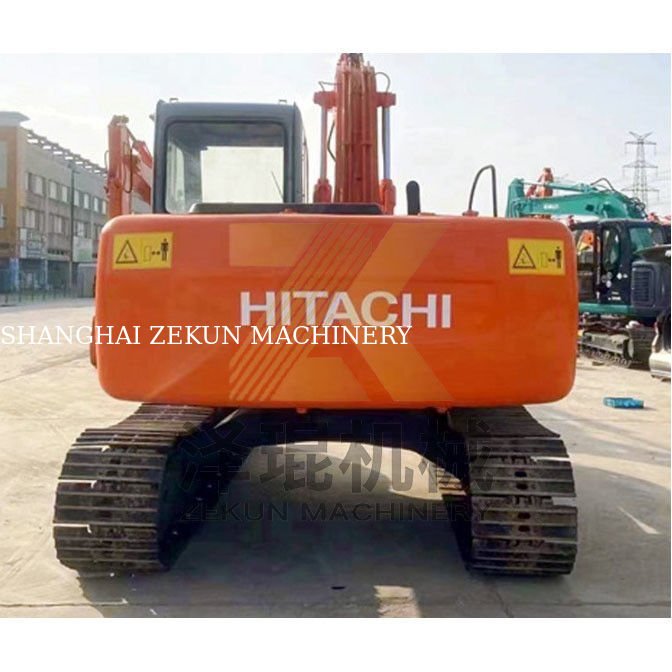 Excavadora de segunda mão Hitachi ZX120-5 ZX120-6 Mini Digger com 7420 horas de trabalho