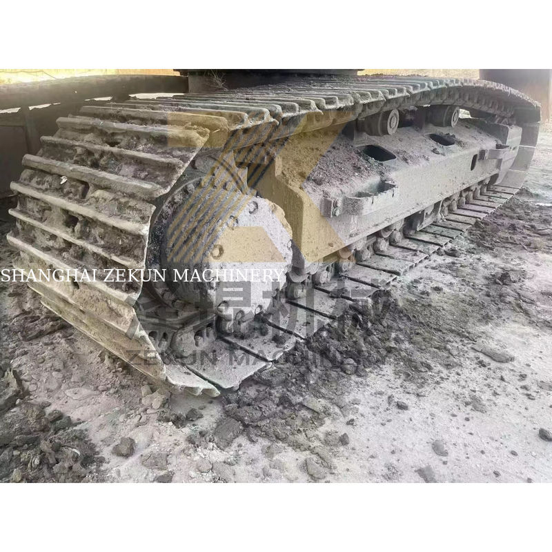 Excavadora usada Hitachi ZX200-5G do Japão com 20 toneladas de peso operacional e cilindro