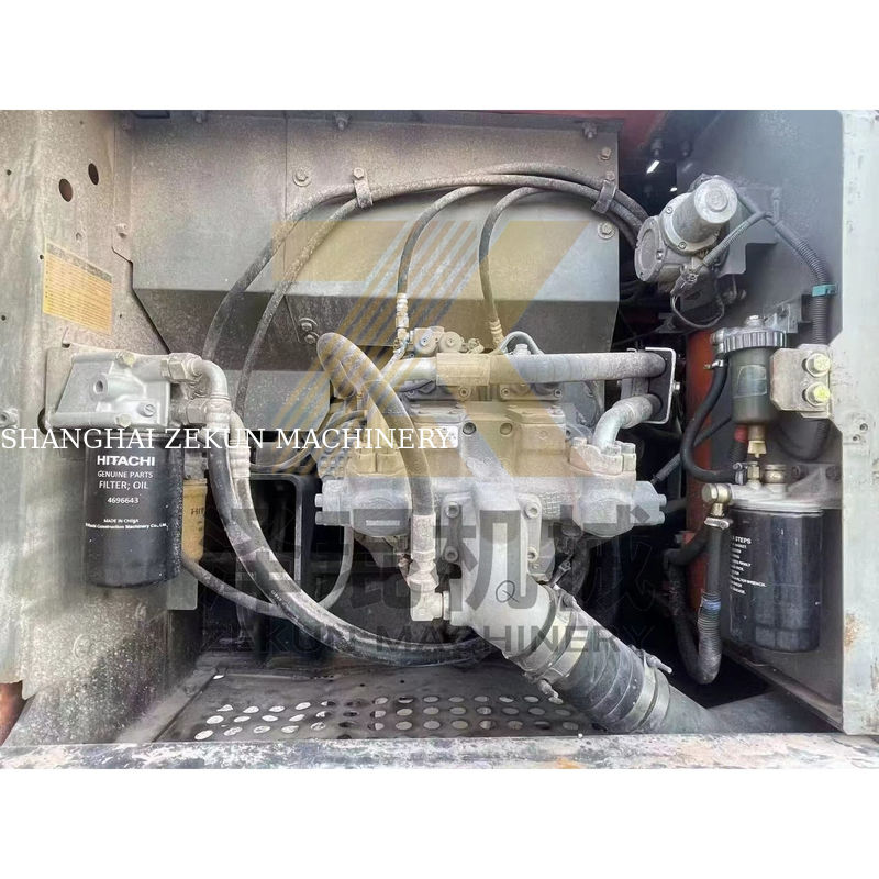 Excavadora usada Hitachi ZX200-5G do Japão com 20 toneladas de peso operacional e cilindro