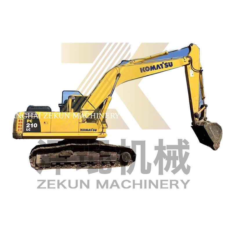 Comatsu PC210-8 PC210-8M0 Excavadora de 21 toneladas em Xangai com 4001-6000 horas de trabalho