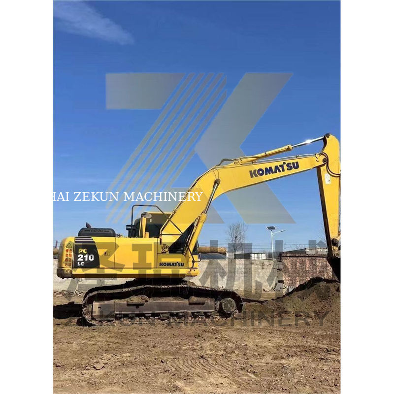 Comatsu PC210-8 PC210-8M0 Excavadora de 21 toneladas em Xangai com 4001-6000 horas de trabalho