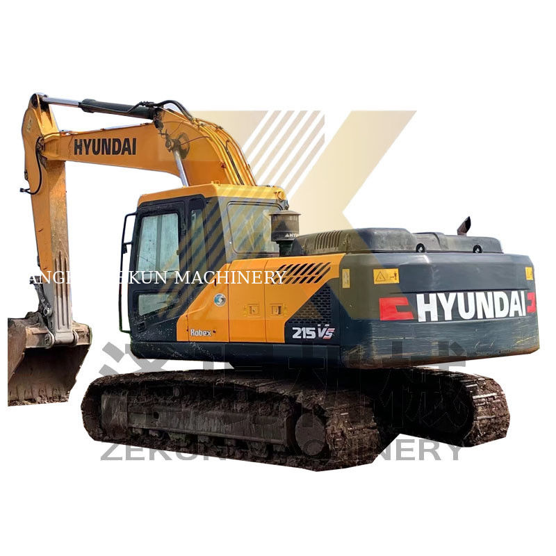 21000 KG peso da máquina Cummins motor usado Hyundai 215-9T 215-9S escavadeira em Xangai