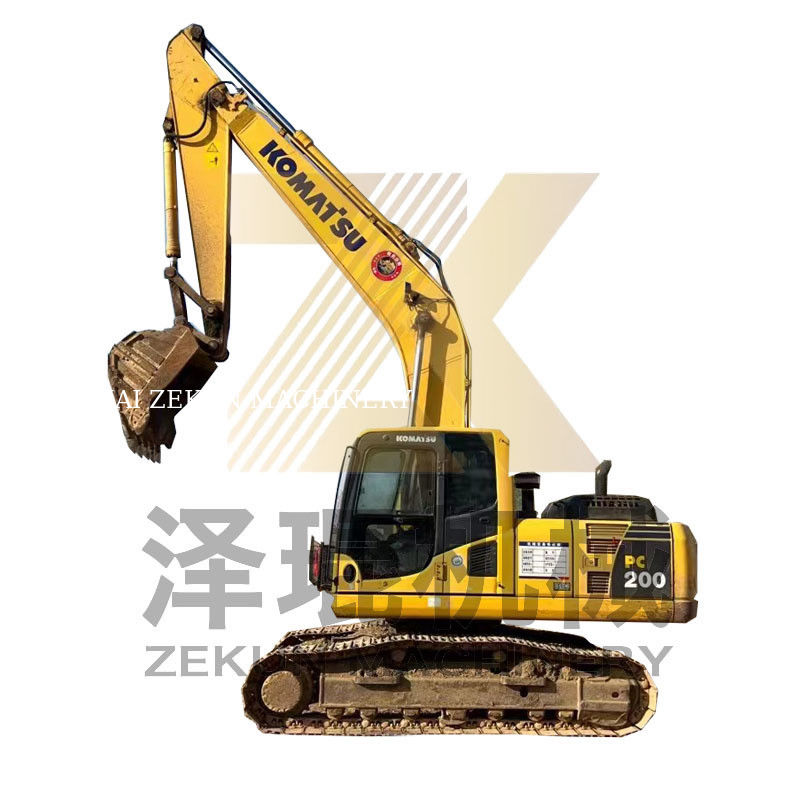 Komatsu 16T PC110-7 PC200-7 PC200-8MO Carregador 200 de segunda mão com baixo peso de operação