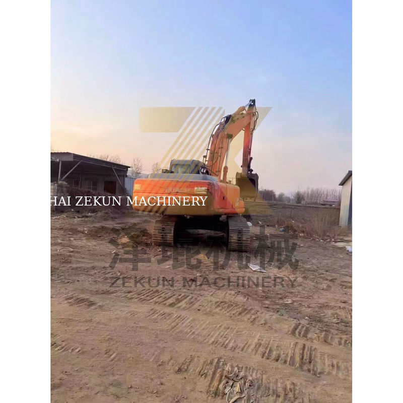 Excavadora usada Hitachi ZX200 95% 20000 KG Máquina Peso 1,38 m3 Capacidade do balde