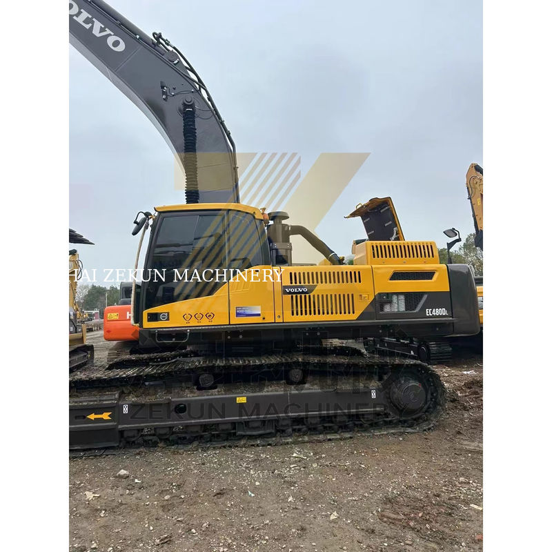 48000 KG Excavadora Volvo EC380D EC480D EC480DL Usada com 265 KW de Potência em Xangai