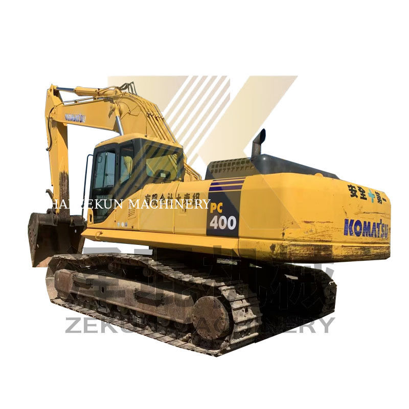 Peso de operação 41,4TON Komatsu PC400-7 Excavadora de rastreamento com 2014 2015 2019 ano