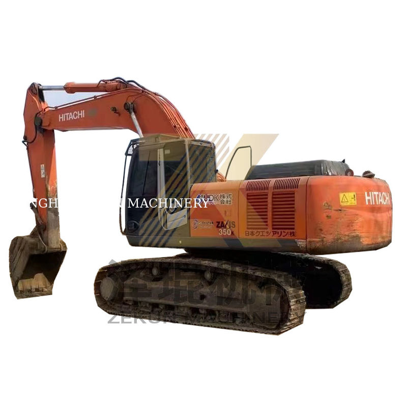 Excavadora usada Hitachi ZX350-3G com capacidade de balde de 1,5 m3 em excelente estado