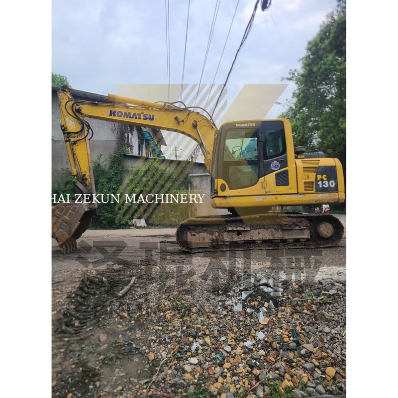 Excavadora de segunda mão Komatsu PC130-6/7/8M0 para escavadora de trincheiras em excelente estado