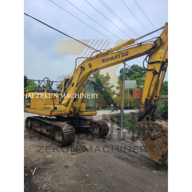 Excavadora de segunda mão Komatsu PC130-6/7/8M0 para escavadora de trincheiras em excelente estado